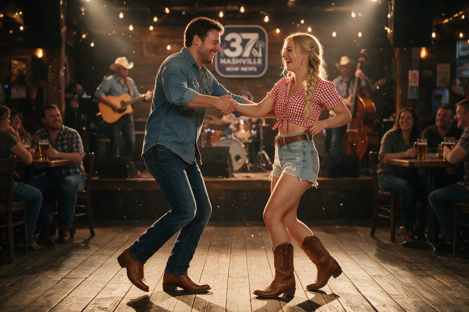 Two-stepping in new boots