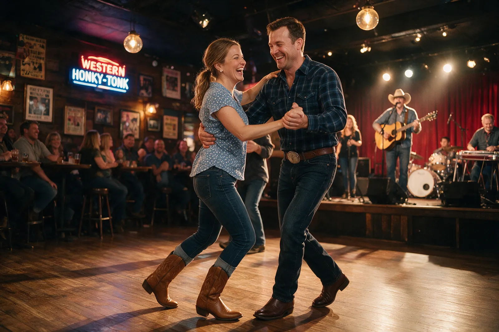 Saturday night on the dance floor